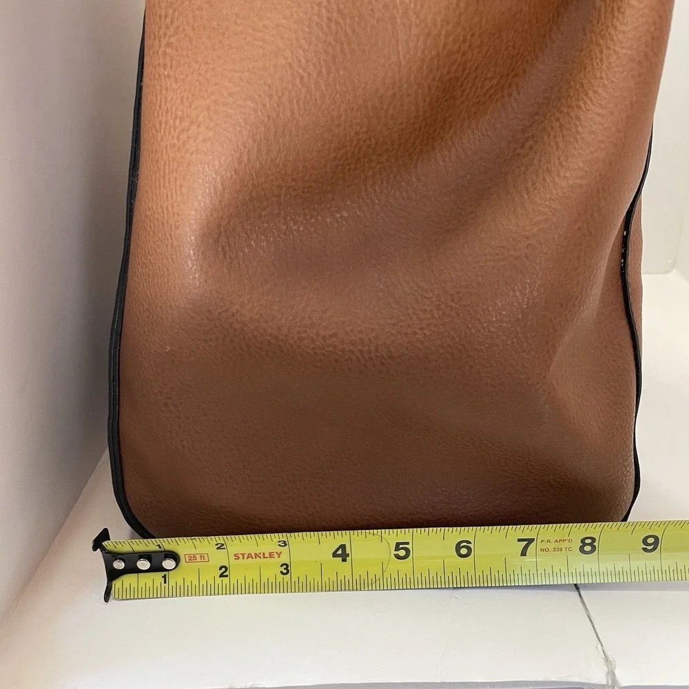 Steve‎ Madden Large Purse Animal Print Inside Brown Chain Strap Matching Bag